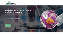 Desktop Screenshot of laborsaude.com